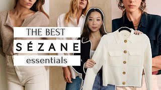 SEZANE COLLECTION  Reviewing the BEST Essentials from Sezane [upl. by Filbert]