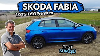 Skoda Fabia 10 TSI DSG test sürüşü 2023  Küçük sınıfın en genişi mi [upl. by Chaves137]