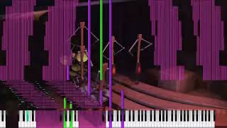 Black MIDI Animusic  Pogo Sticks [upl. by Odarnoc427]