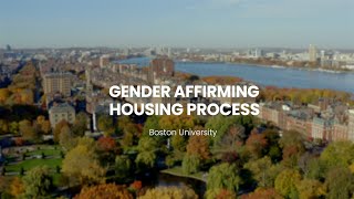 Boston University Provides Gender Affirming Housing to Students [upl. by Aylmer]