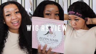 Highly Recommended Glueless HD Lace 9x7 Closure Wig Ft ELFIN HAIR [upl. by Laux]