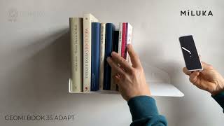 📚 La mejor forma de organizar tus libros en un estante de pared [upl. by Akeylah]