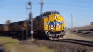 20 seconds of intense train horns [upl. by Leontine]