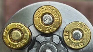 9mm vs 38 Special vs 357 Mag Not Even Close [upl. by Sivrep103]