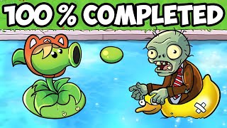 Can You Beat Plants Vs Zombies With ONLY 1 Column [upl. by Lundt517]