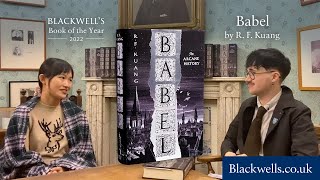 An Interview with RF Kuang author of Babel Blackwells Book of the Year 2022 [upl. by Eisyak36]