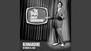 Bernardine Live On The Pat Boone Chevy Showroom October 24 1957 [upl. by Ruttger]