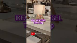 Ikea storsegel table lamp new 2024 [upl. by Eseilenna]