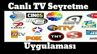 Canlı Televizyon TV İzle Seyret Türk Canli Tv Uygulama İncelemesi  Teknoloji Dünyası [upl. by Akeenahs]