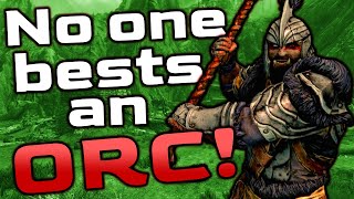 ULTIMATE Orc War Chief Build Guide for Skyrim on LEGENDARY Difficulty [upl. by Darrin]