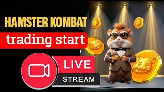 Hamster Token is live the moment trading starts [upl. by Eittah]