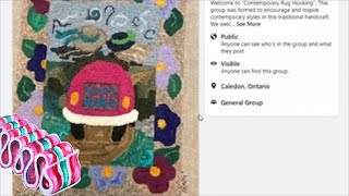 Rug Hooking Review Series Week Two [upl. by Map]