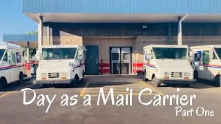 A day in the life of a mail carrier part 1 [upl. by Dyane32]