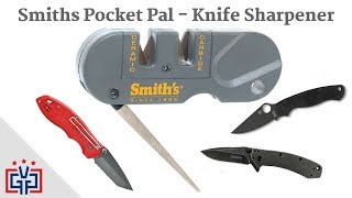 Smiths Pocket Pal Knife Sharpener  How To Use [upl. by Cence]