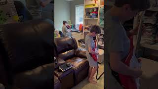 Come Together10 yo twins playing the BEATLES shorts schoolofrockmustwatch [upl. by Kain]