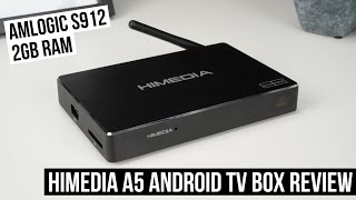 HiMedia A5 Android TV Box Review [upl. by Anilahs]