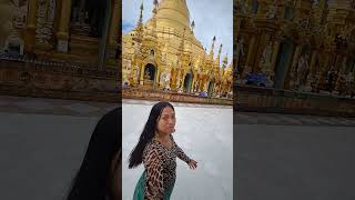 Rainy mode in shwedagon Pagoda 🇲🇲 [upl. by Mikaela332]