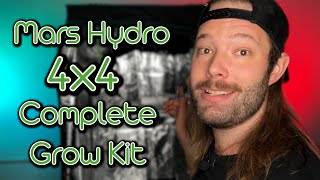 2024 Mars Hydro 4x4 Grow Tent Kit  Unboxing Setup and Features Review for Grow Rooms [upl. by Urbana]