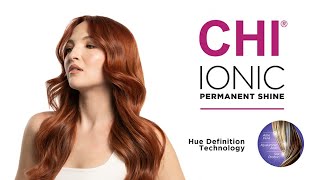 Experience Lasting Brilliance with CHI Ionic Permanent Shine [upl. by Sisxela]