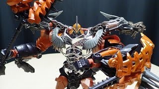 Transformers Age of Extinction Leader GRIMLOCK EmGos Transformers Reviews N Stuff [upl. by Acenes]