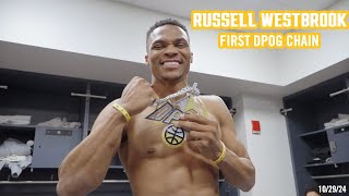 Russell Westbrook Wins His First DPOG Chain 🥶 [upl. by Lauber649]