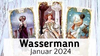 WASSERMANN  Januar 2024 • Transformation amp Heilung der Vergangenheit • Hole Dir Rat Tarot [upl. by Oicangi]