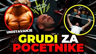 Najbolji Trening GRUDI za POCETNIKE 🏆 [upl. by Teddy]