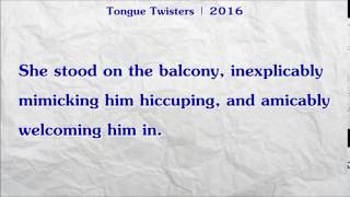 Tongue Twisters  147 [upl. by Sherri]