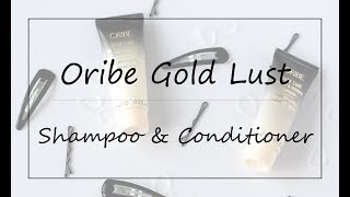 Oribe Gold Lust Repair amp Restore Shampoo and Conditioner Review  Southeast by Midwest [upl. by Strage]