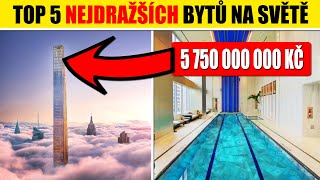 TOP 5 nejdražší BYTY NA SVĚTĚ [upl. by Pascasia303]