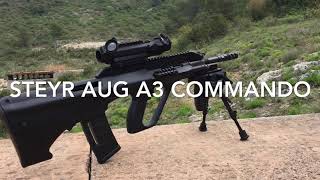 STEYR AUG A3 COMMANDO VS TAVOR CTAR 21 [upl. by Evilc]