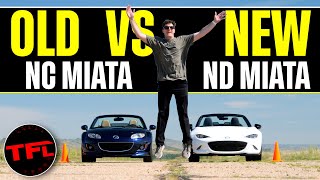 SO CLOSE Is The New Pricey Mazda MX5 Miata Really Faster Than a Cheap Old One [upl. by Oniram185]