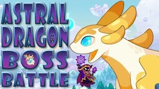 INSANE Battling the Astral Dragon in Dragon Isle Prodigy Math Game [upl. by Akimet]