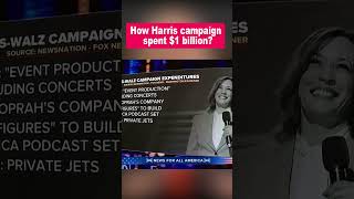 Where did Harris campaign’s 1 billion go kamalaharris kamala usaelections usa [upl. by Etteragram]