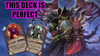 This is in my TOP 4 FAVORITE WILD DECKS  Cubelock  Showdown in the Badlands  Wild Hearthstone [upl. by Neeham]