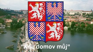 “Kde domov muj”  National Anthem of Protectorate of Bohemia and Moravia 1939  1945 [upl. by Haimehen]