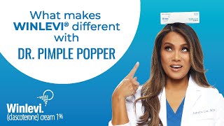 Dr Pimple Popper Discusses What Makes WINLEVI a Different Kind of Acne Cream [upl. by Anatolio49]