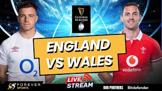 ENGLAND VS WALES LIVE  Six Nations Live Commentary amp Watchalong [upl. by Wager]