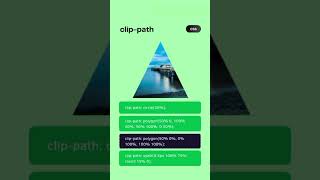 The clippath property in CSS [upl. by Briggs]