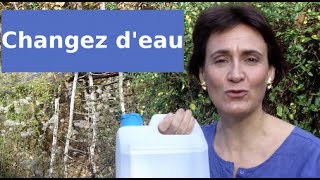 Peau sensible irritée qui gratte  Changez deau [upl. by Zaneski]