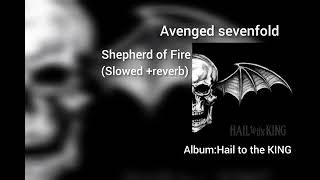 shepherd of Fire slowedreverb avenged sevenfold [upl. by Enitsenrae]