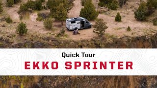 Winnebago EKKO Sprinter Quick Tour [upl. by Ethelin]