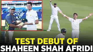 Famous Test Debut  Shaheen Afridi Fabulous Bowling Against New Zealand  PCB  MA2A [upl. by Alejandra]