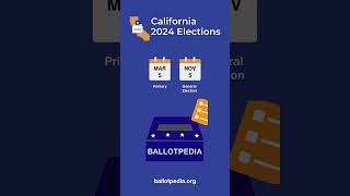 California 2024 Election Dates [upl. by Charity]