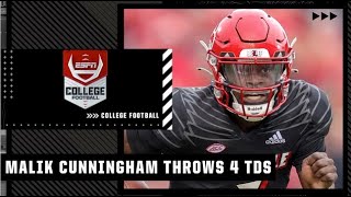 Malik Cunningham throws 4 TDS in Louisville’s win over Syracuse  Full Game Highlights [upl. by Aehr759]