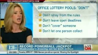 Sharing Lottery Jackpots Tips To Survive Powerball Office Pools [upl. by Dnalyaw]