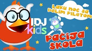 LAKU NOC SA BELIM PILETOM  PACIJA SKOLA  BELO PILE  IDJKids [upl. by Reginnej]