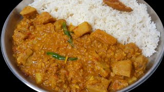 কাচকলৰ এটা নতুন ৰেচিপি  Kaskol Recipe  Raw Banana Curry Recipe  Assamese Recipe [upl. by Mun]