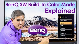 BenQ SW Series PreCalibrated BuildIn Color Mode Explained [upl. by Albin75]