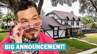 David Bromstad Announces Huge Update about His Dream Home hgtv [upl. by Wahl]